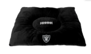 Las Vegas Raiders Pet Pillow bed